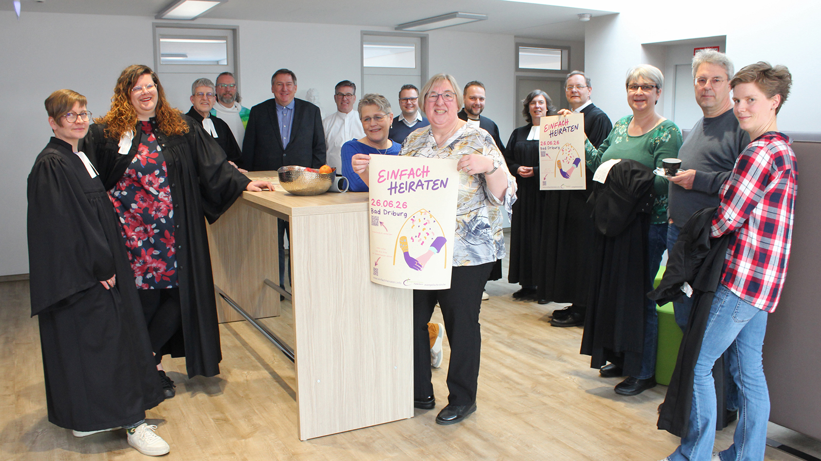 Gut vorbereitet auf spontane Trauungen - „einfach heiraten“ am 26. Juni in Bad Driburg