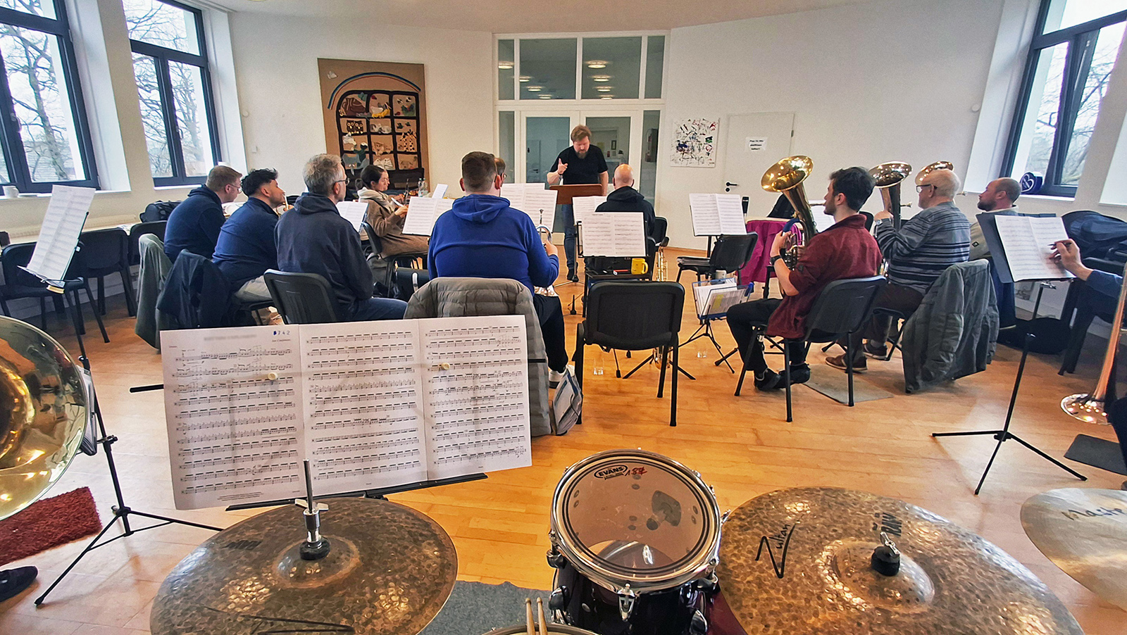 Frühjahrskonzert in Horn: Musikverein Leopoldstal-Vinsebeck probt für abwechslungsreiches Programm